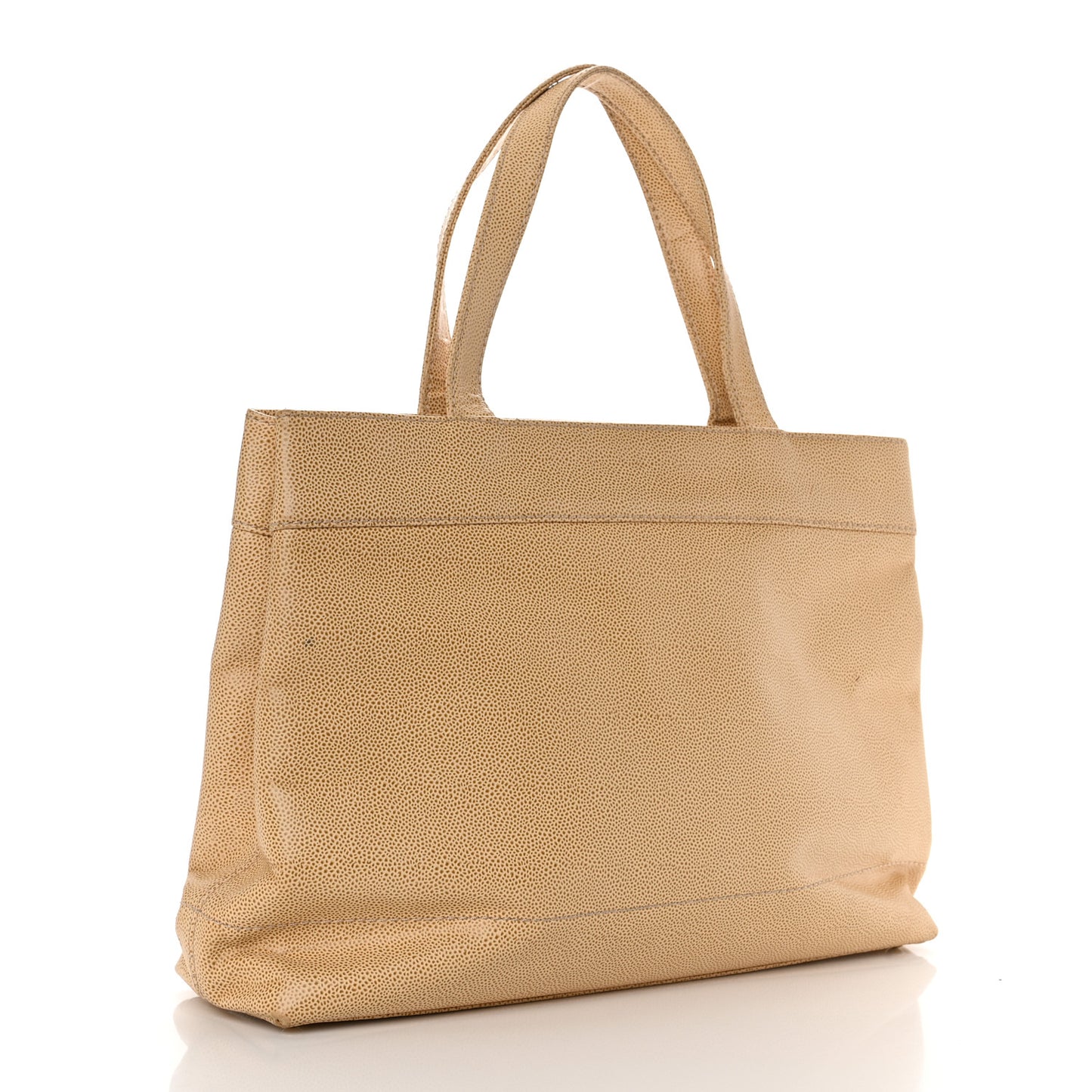Caviar CC Tote Beige