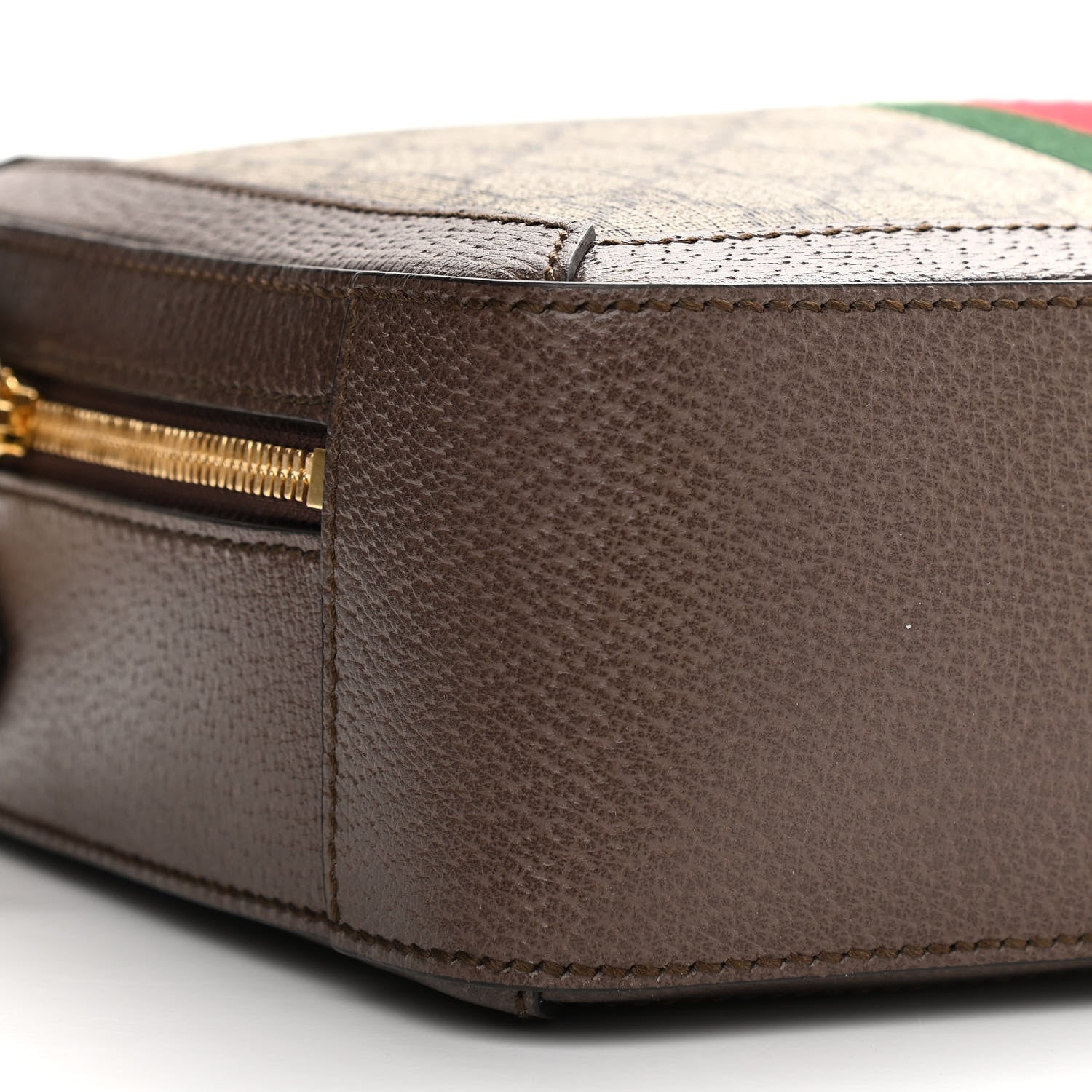 Gucci GG Supreme Web Small Ophidia Top Handle Shoulder Bag Brown 5 of 10