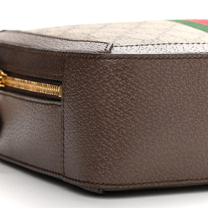 Gucci GG Supreme Web Small Ophidia Top Handle Shoulder Bag Brown 5 of 10