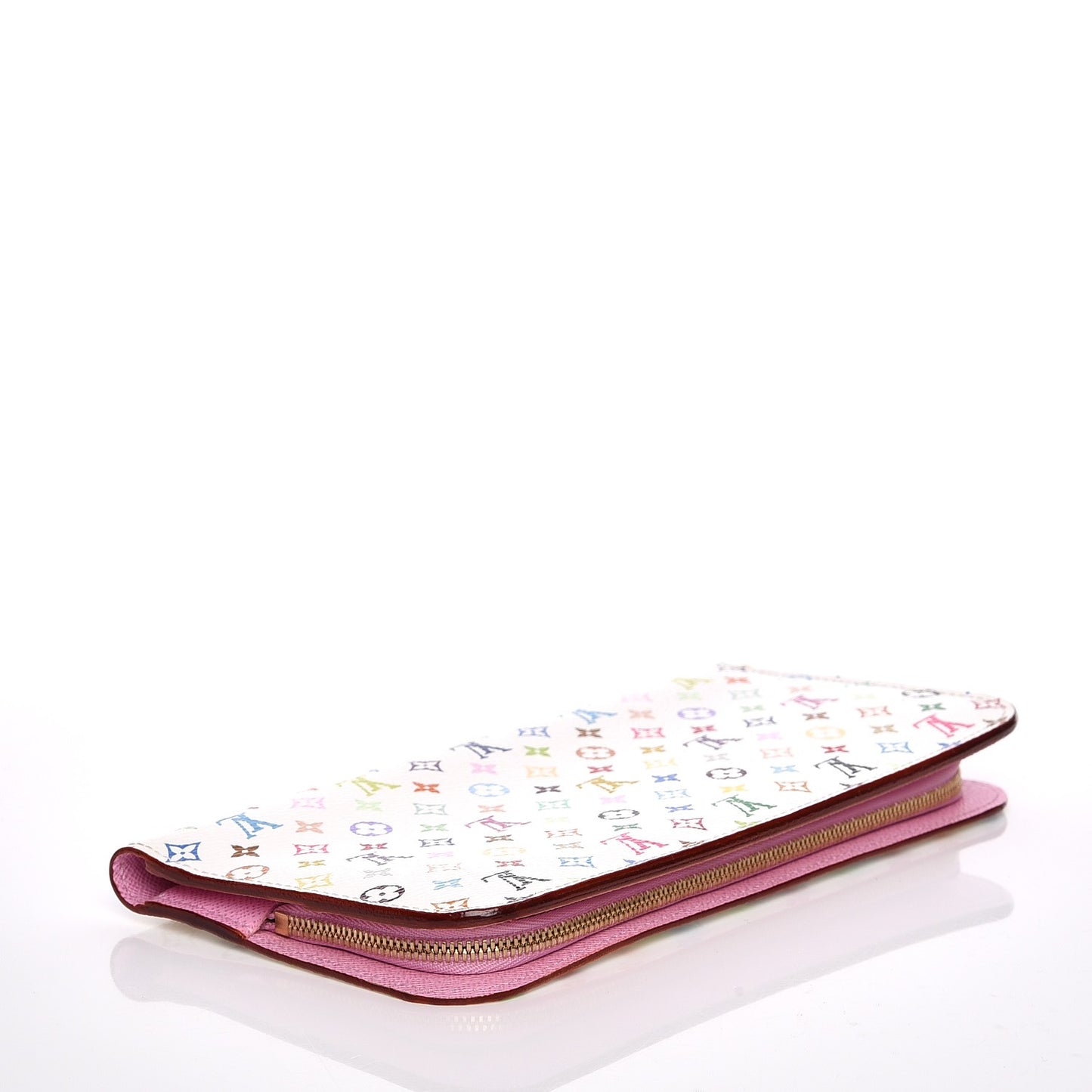 Monogram Multicolor Insolite Wallet White Litchi