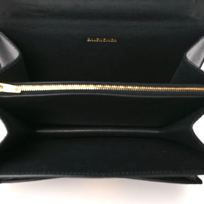 Balenciaga Box Calfskin S Sharp Chain Shoulder Bag Black 5 of 7