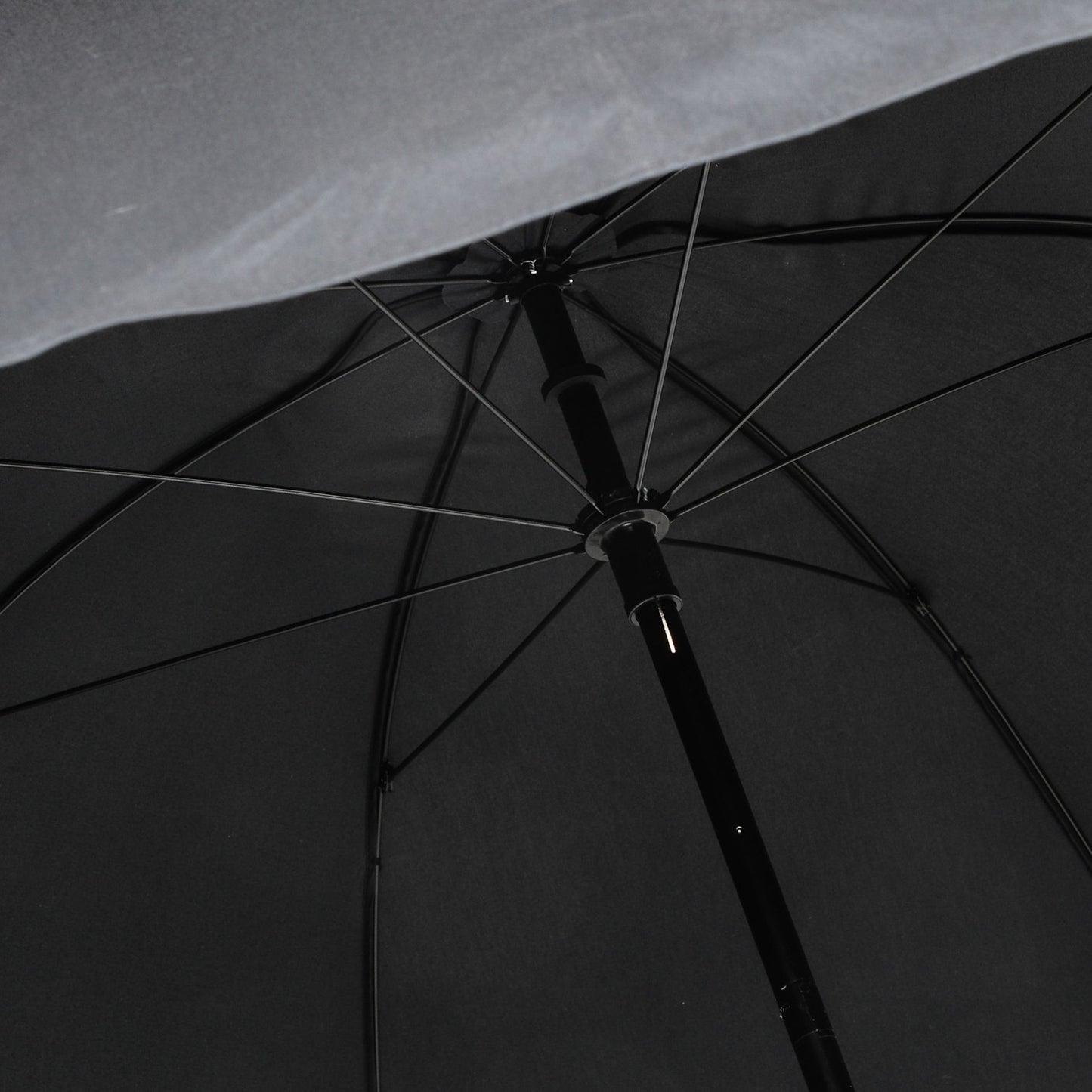 Nylon CC Large Umbrella Black