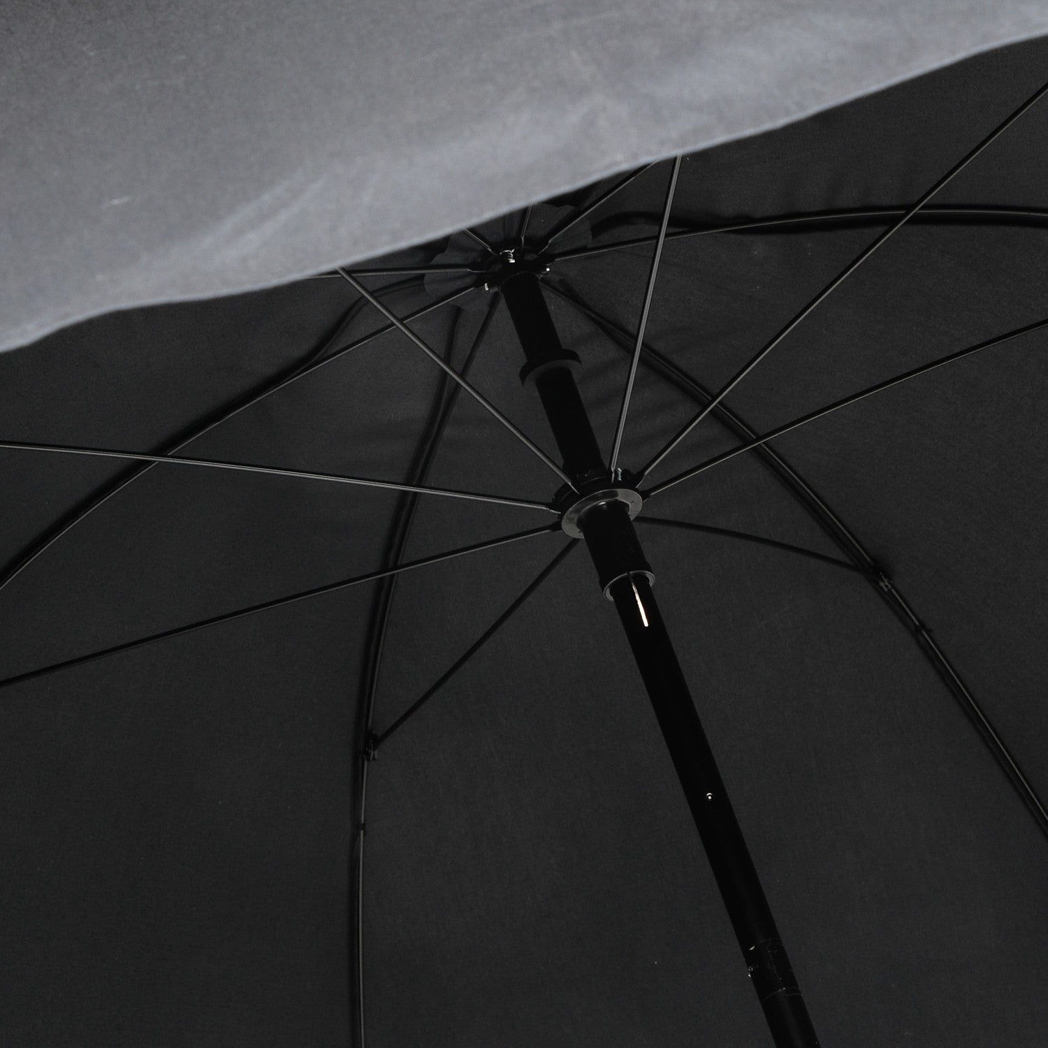 Chanel Nylon CC Large Umbrella Black 2 of 8