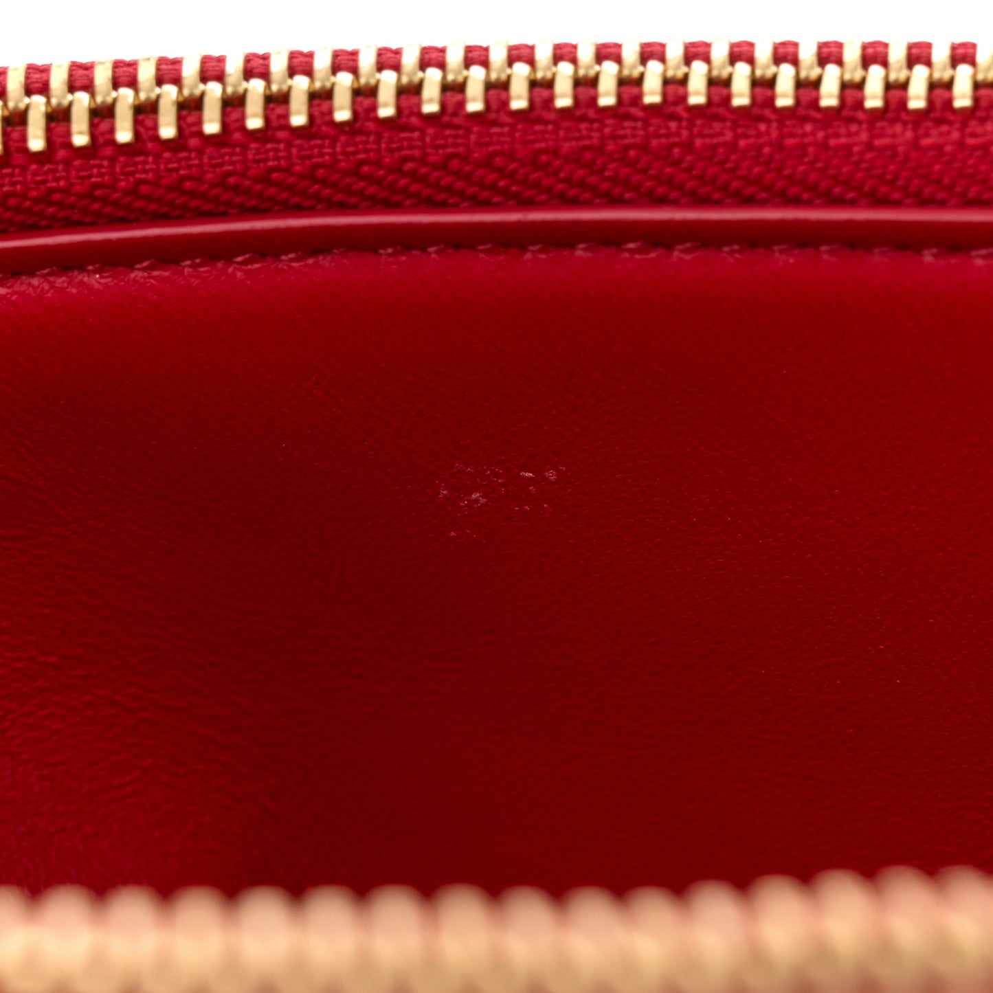 Lambskin Small Trio Crossbody Bag Red