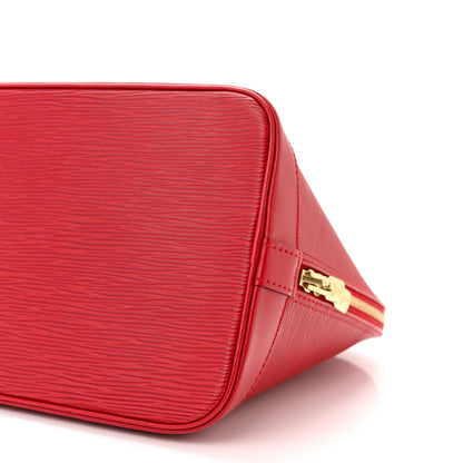 Louis Vuitton Epi Alma PM Castillan Red 10 of 11