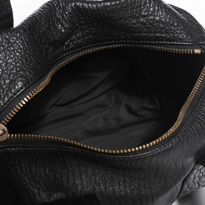 Alexander Wang Pebbled Lambskin Rocco Black Antique Brass Hardware 5 of 6