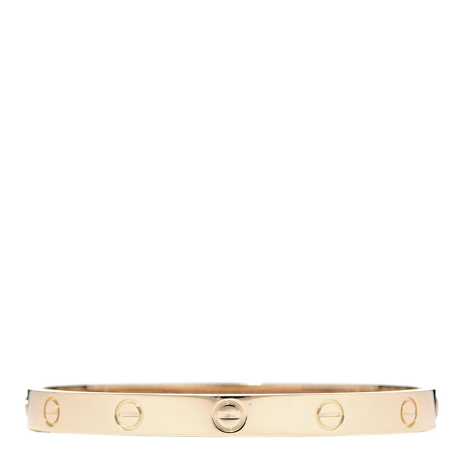 Cartier 18K Yellow Gold LOVE Bracelet 17 1 of 5