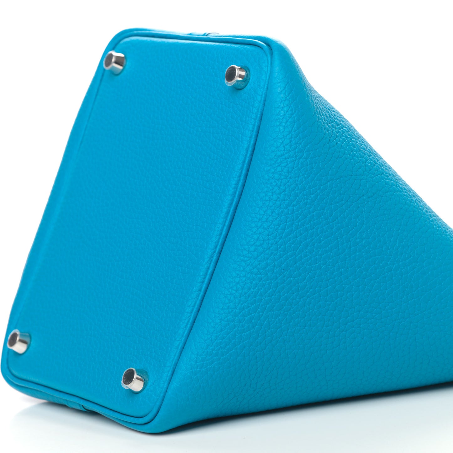 Taurillon Clemence Picotin Lock 18 PM Bleu Frida