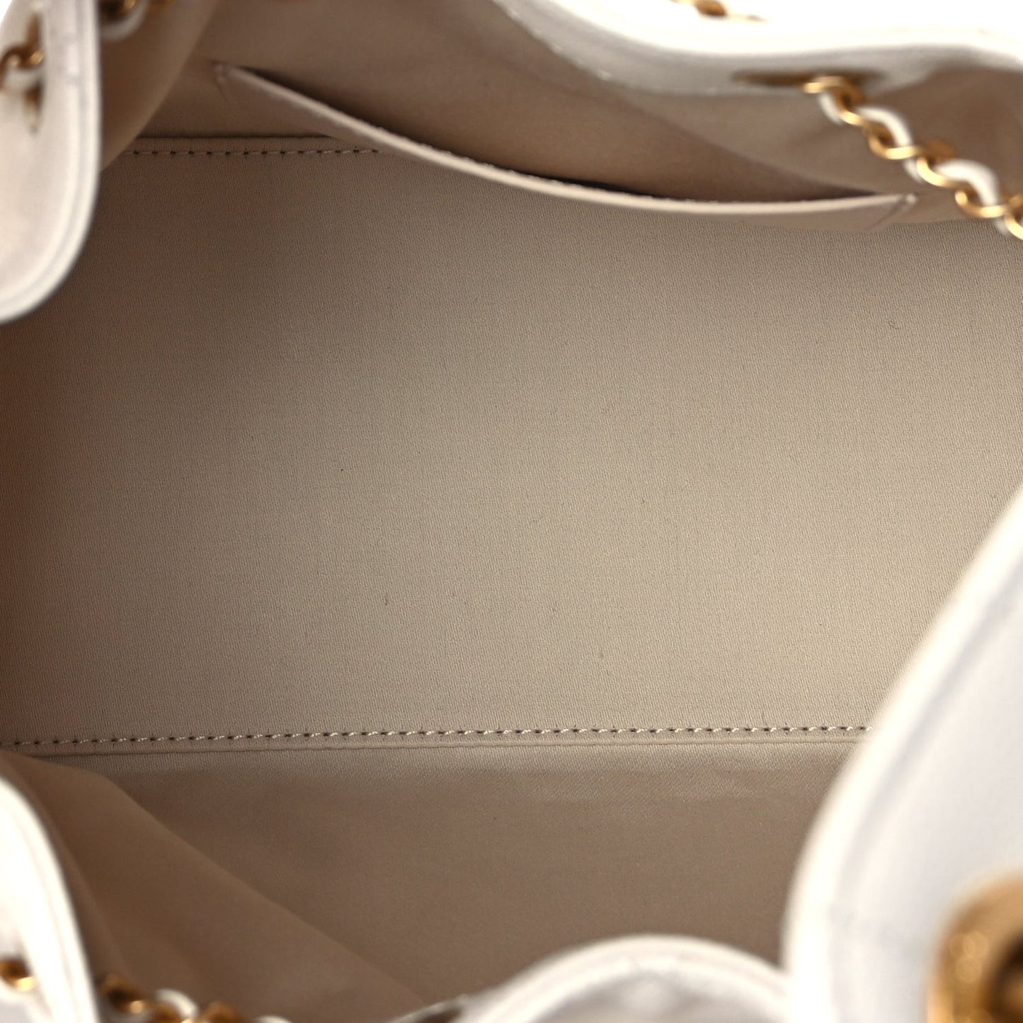 Caviar Quilted Small  25 Handbag White