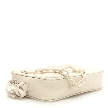 Louis Vuitton Taurillon Monogram Pochette Volga White 4 of 7