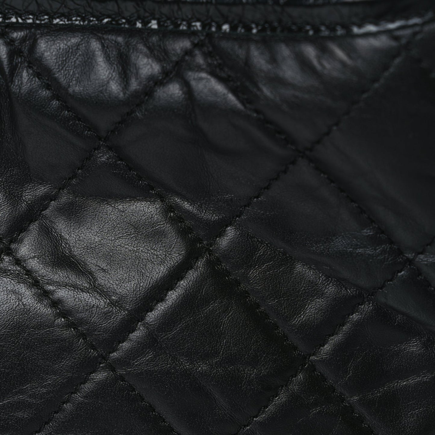 Aged Calfskin Chevron Quilted Small Gabrielle Hobo