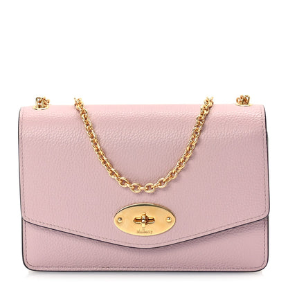 Mulberry Natural Grain Calfskin Small Darley Satchel  Blossom 1 of 8