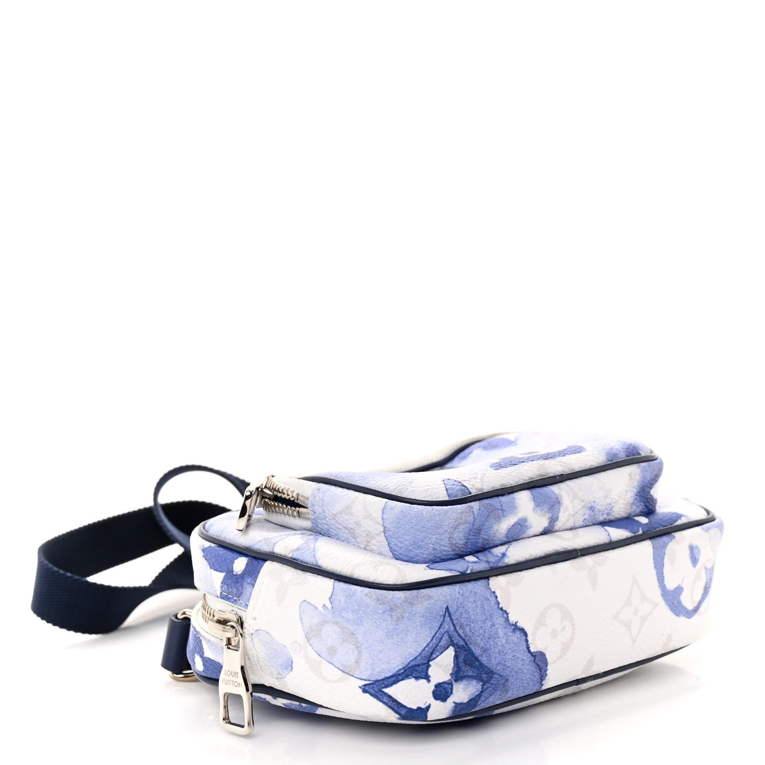 Louis Vuitton Monogram Watercolor Outdoor Pouch Blue 4 of 9