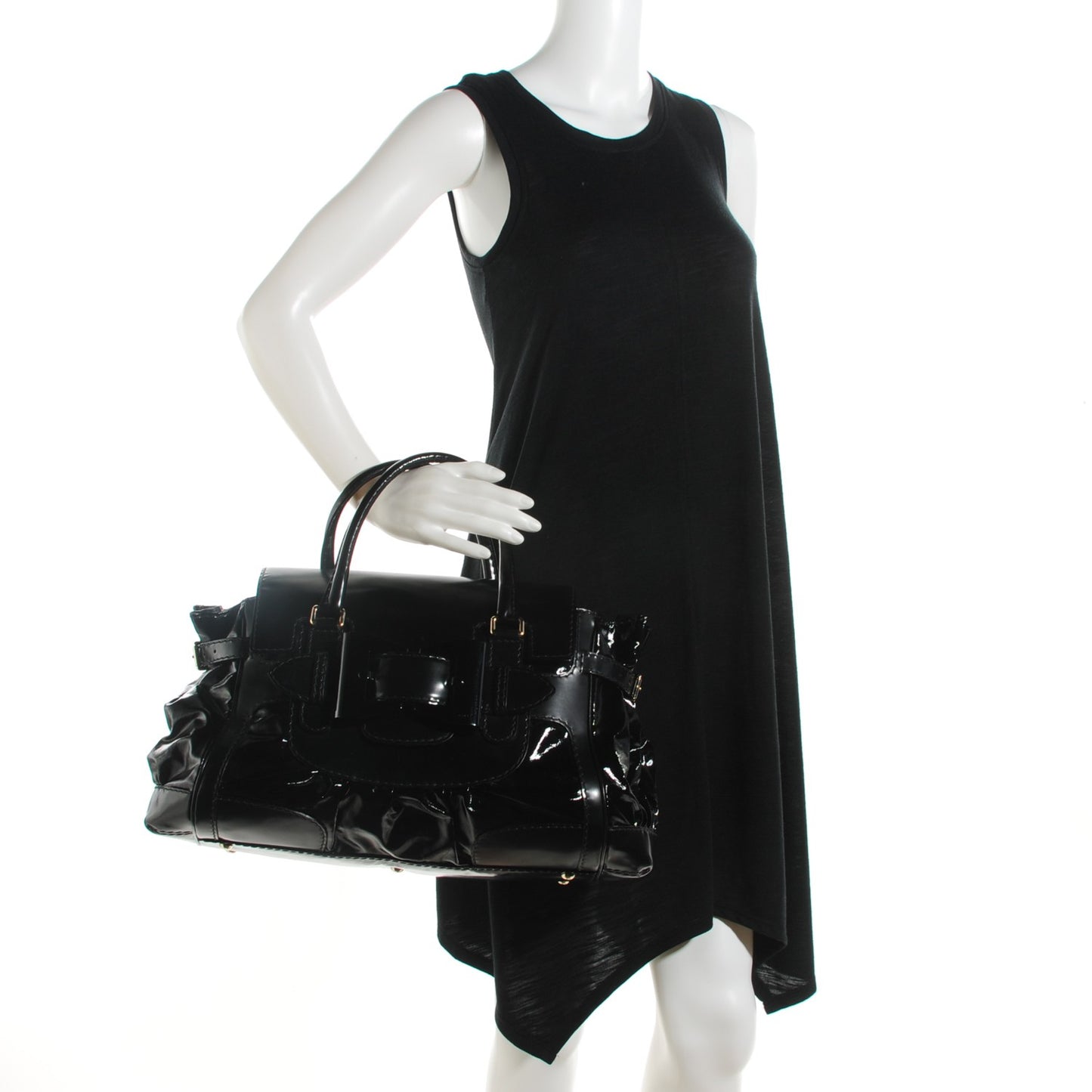 Dialux Large Queen Tote Black