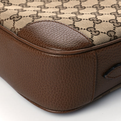 Gucci Monogram Mini Bree Messenger Bag Beige Tabacco 11 of 11