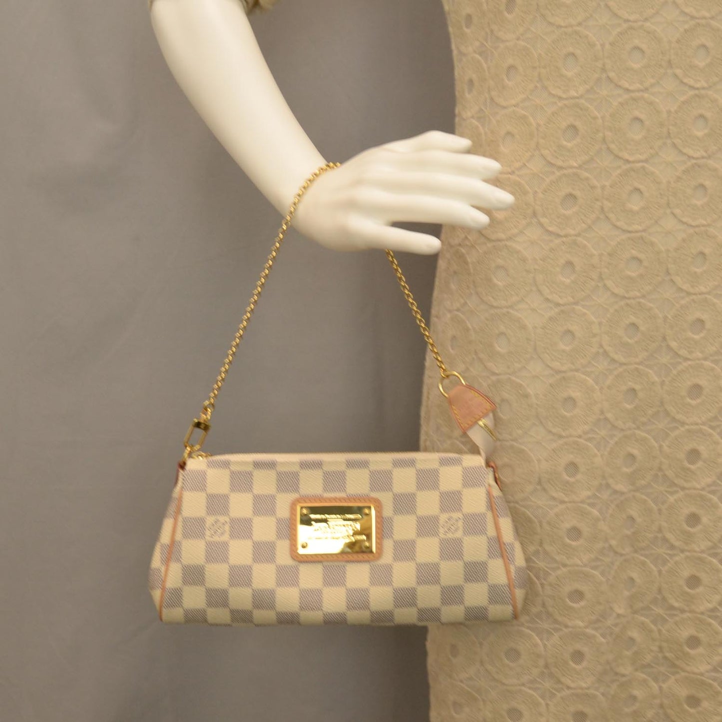 Damier Azur Eva Clutch