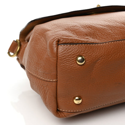Mulberry Grained Calfskin Oversized Edie Oak Oak 9 of 11