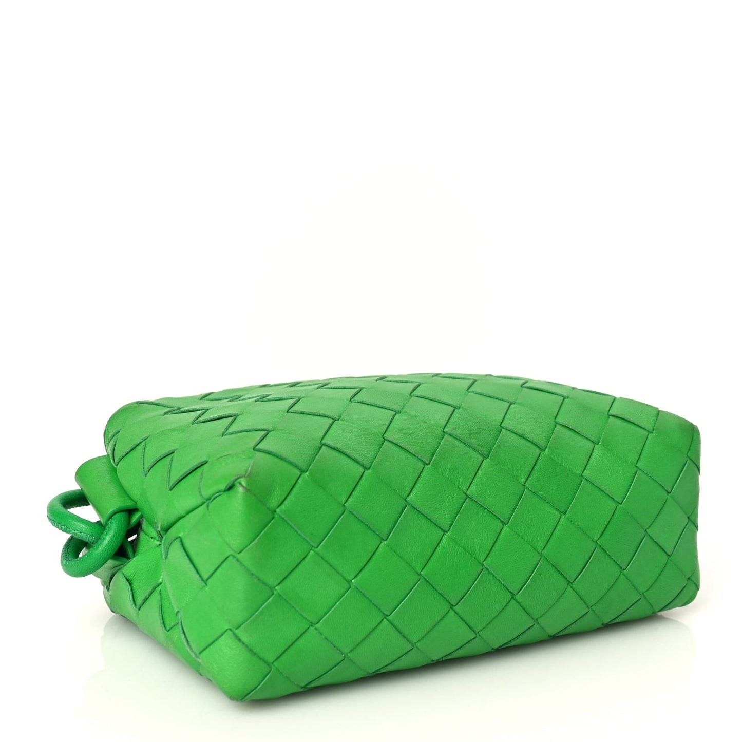 Nappa Intrecciato Mini Loop Camera Bag Parakeet