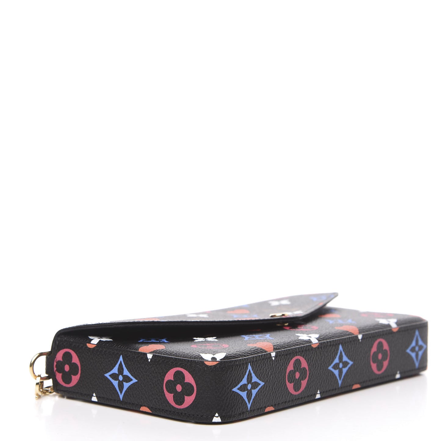 Game On Felicie Chain Wallet Black