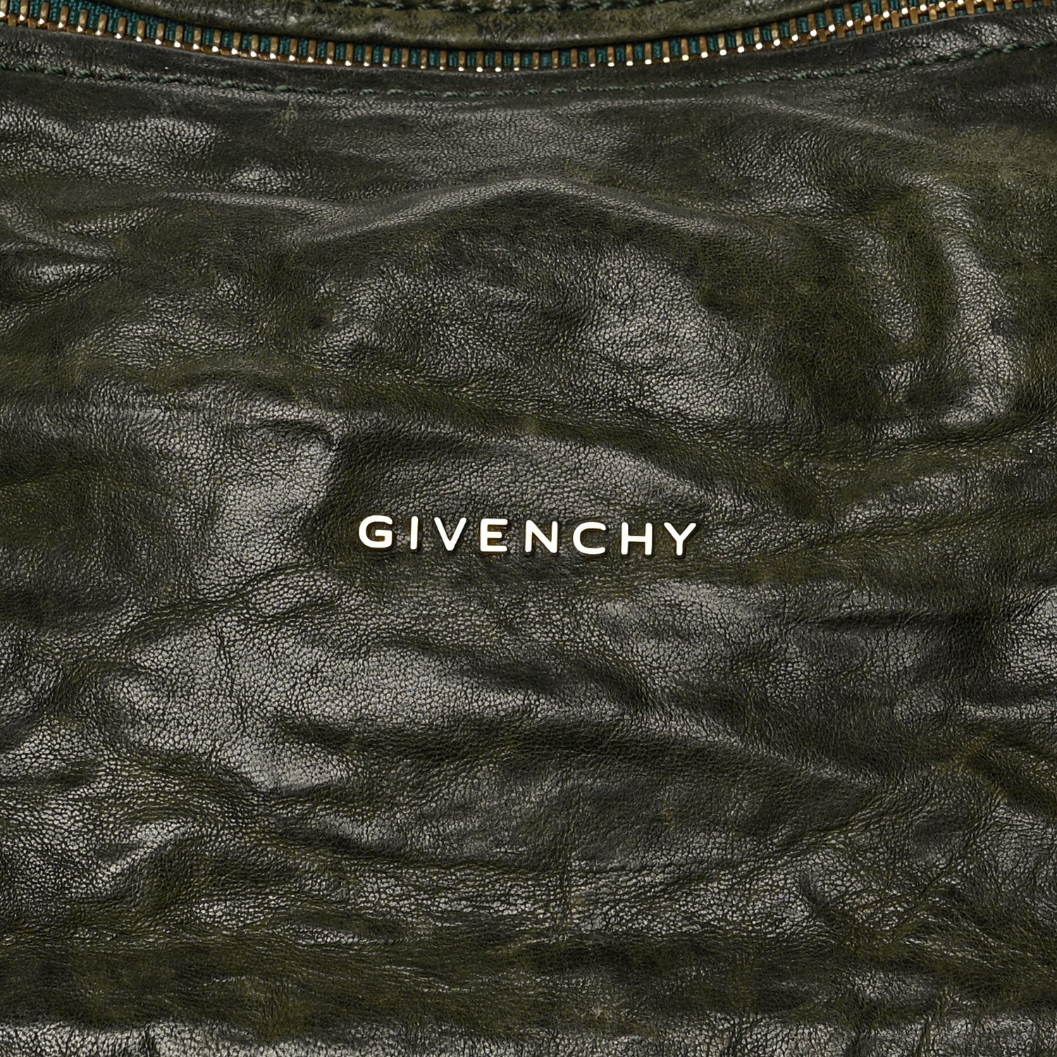 Givenchy Tumbled Sheepskin Medium Pandora Khaki 8 of 17