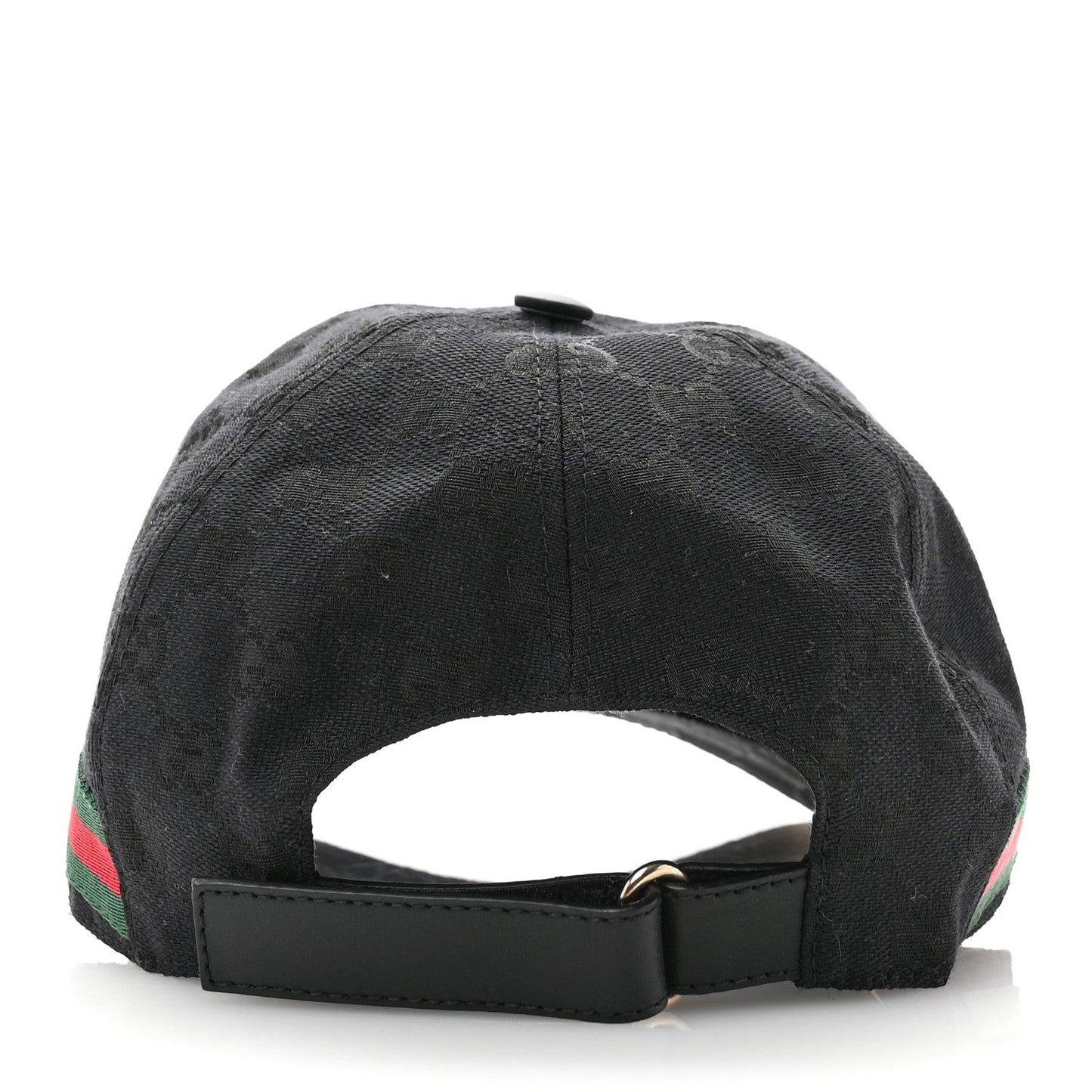 Monogram Web Baseball Hat XL Black