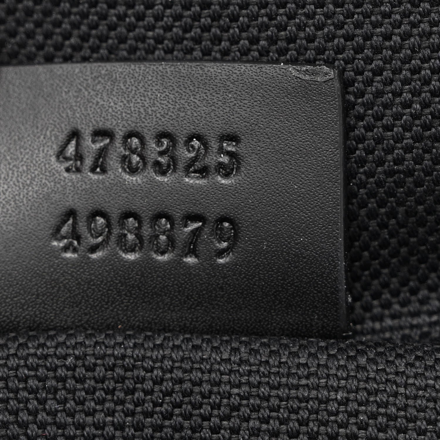 Gucci GG Supreme Monogram Web Belt Bag Black Grey 7 of 10