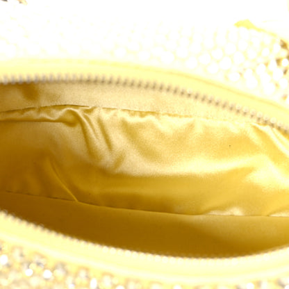 Prada Satin Crystal Re-Edition 2005 Shoulder Bag Ananas 5 of 11