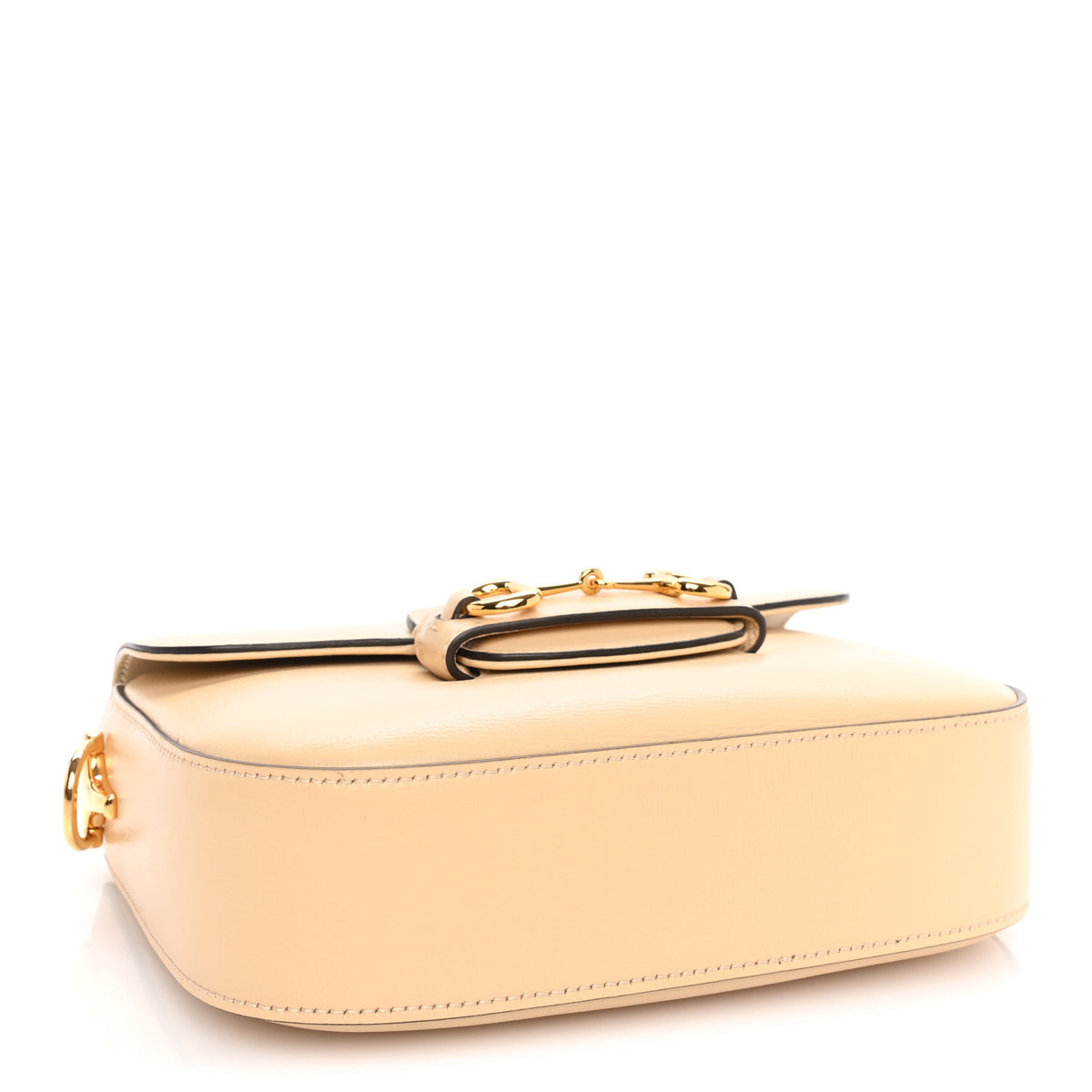 Azalea Calfskin Web Mini Horsebit 1955 Shoulder Bag Bubble Tea