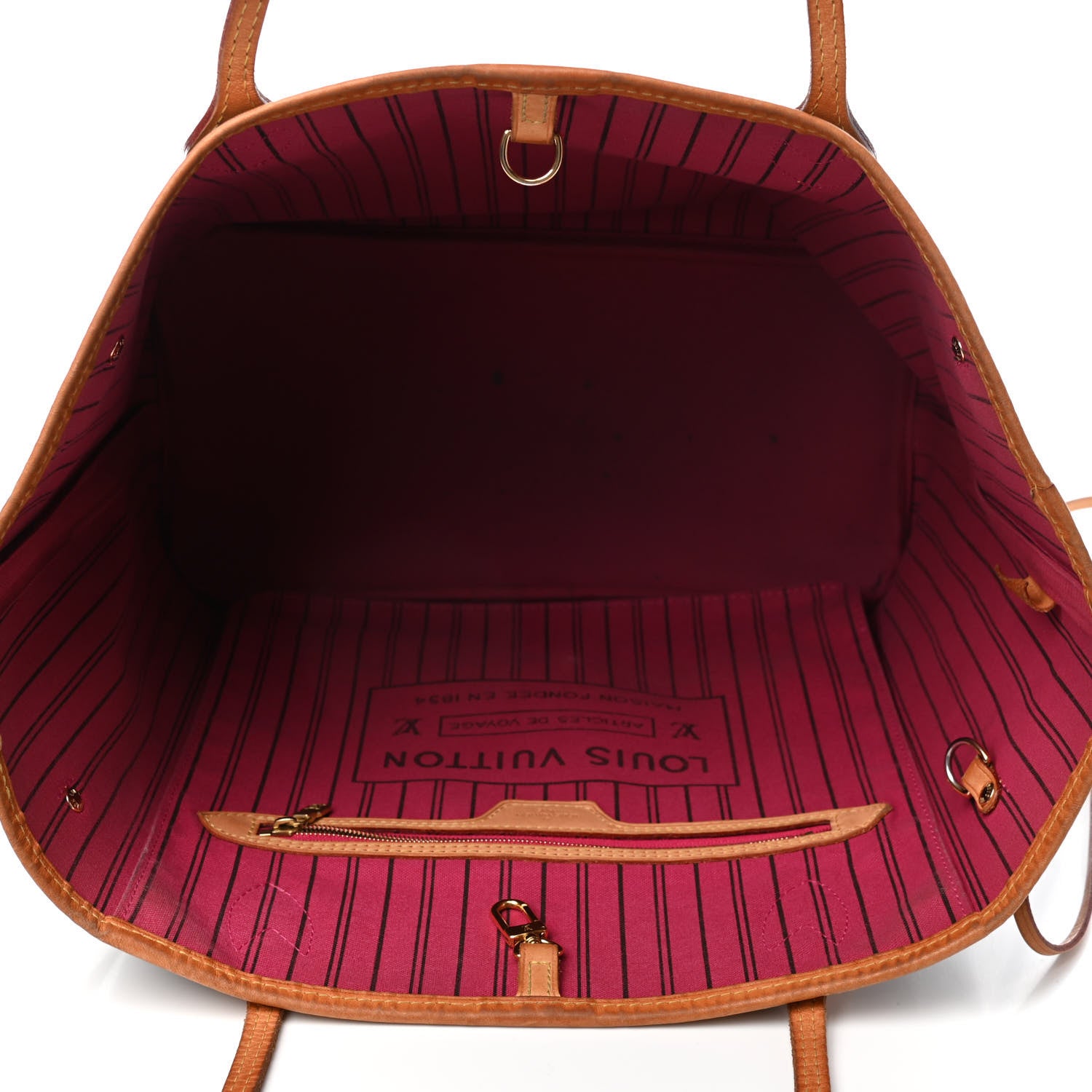 Louis Vuitton Monogram Neo Neverfull MM Pivoine 4 of 4