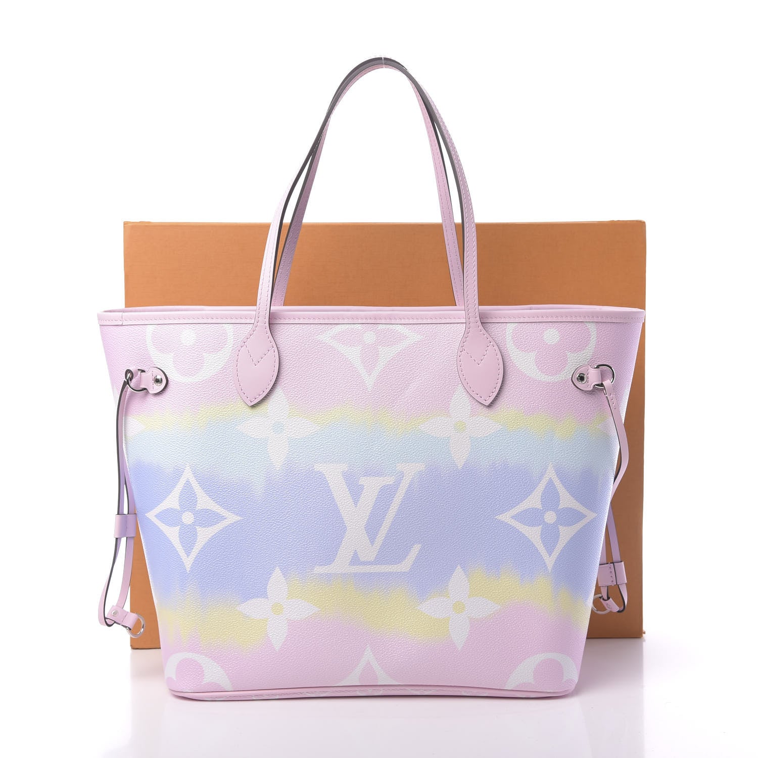 Louis Vuitton Monogram Escale Neverfull MM Pastel 12 of 12