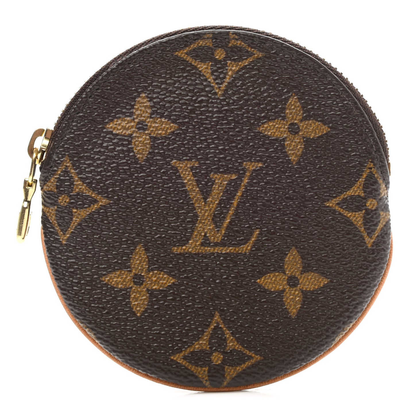 Monogram Round Coin Purse