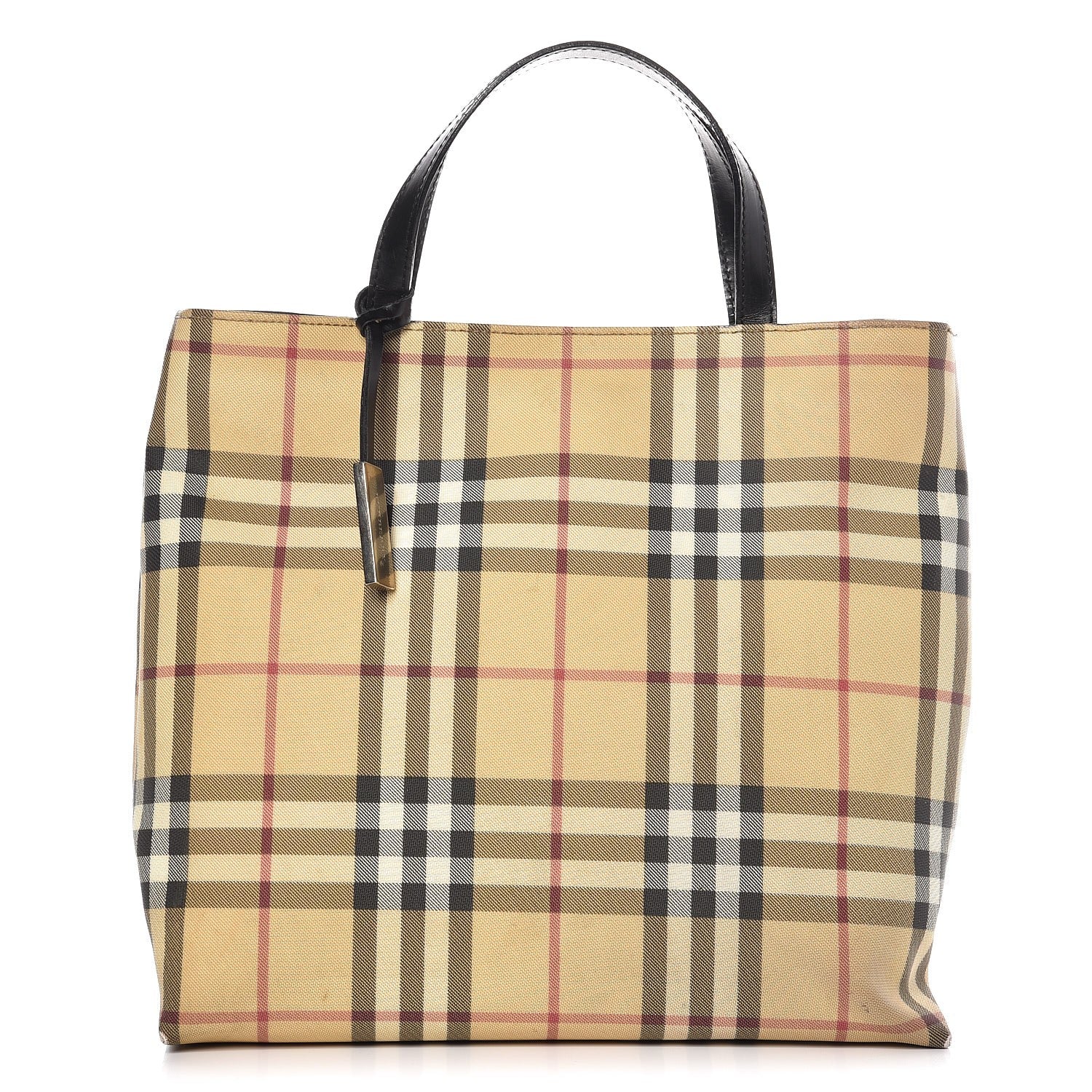 Burberry House Check Medium Tote Black 1 of 12