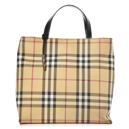 Burberry House Check Medium Tote Black 1 of 12