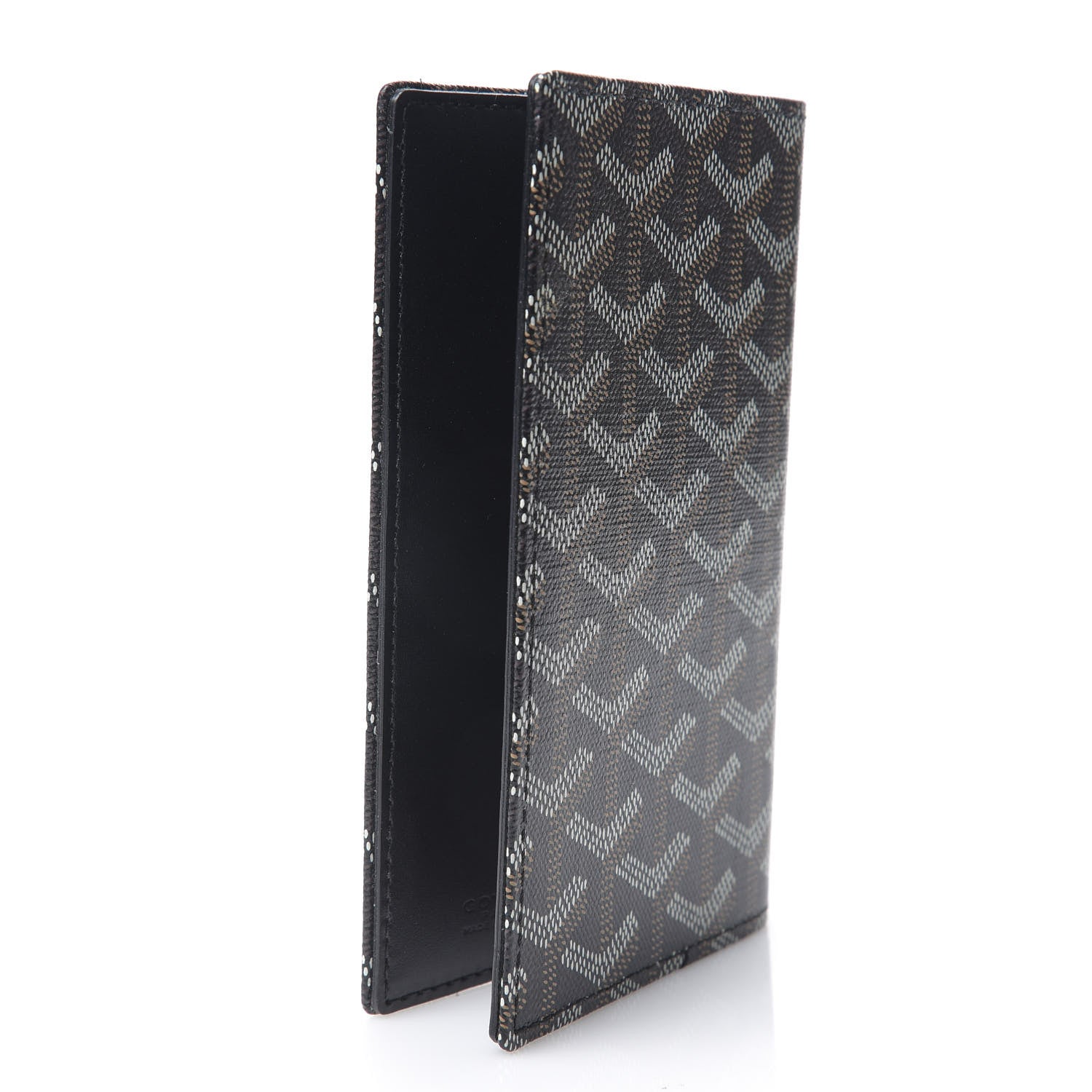 Goyard Goyardine Passport Holder Black 2 of 5