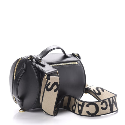 Stella McCartney Eco Alter Nappa Perforated Logo Shoulder Bag Black 3 of 9