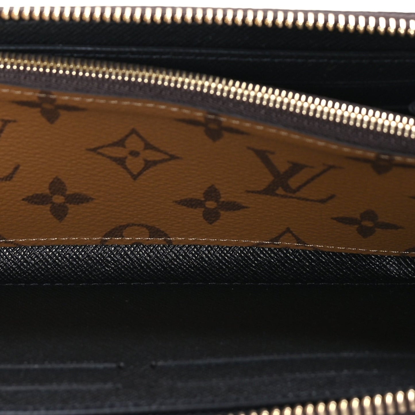 Reverse Monogram Clemence Wallet