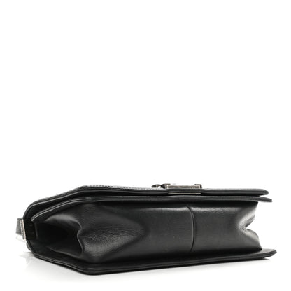 Chanel Lambskin Quilted Medium Boy Flap Black 4 of 13