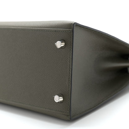 Hermes Epsom Kelly Sellier 28 Vert De Gris 10 of 18