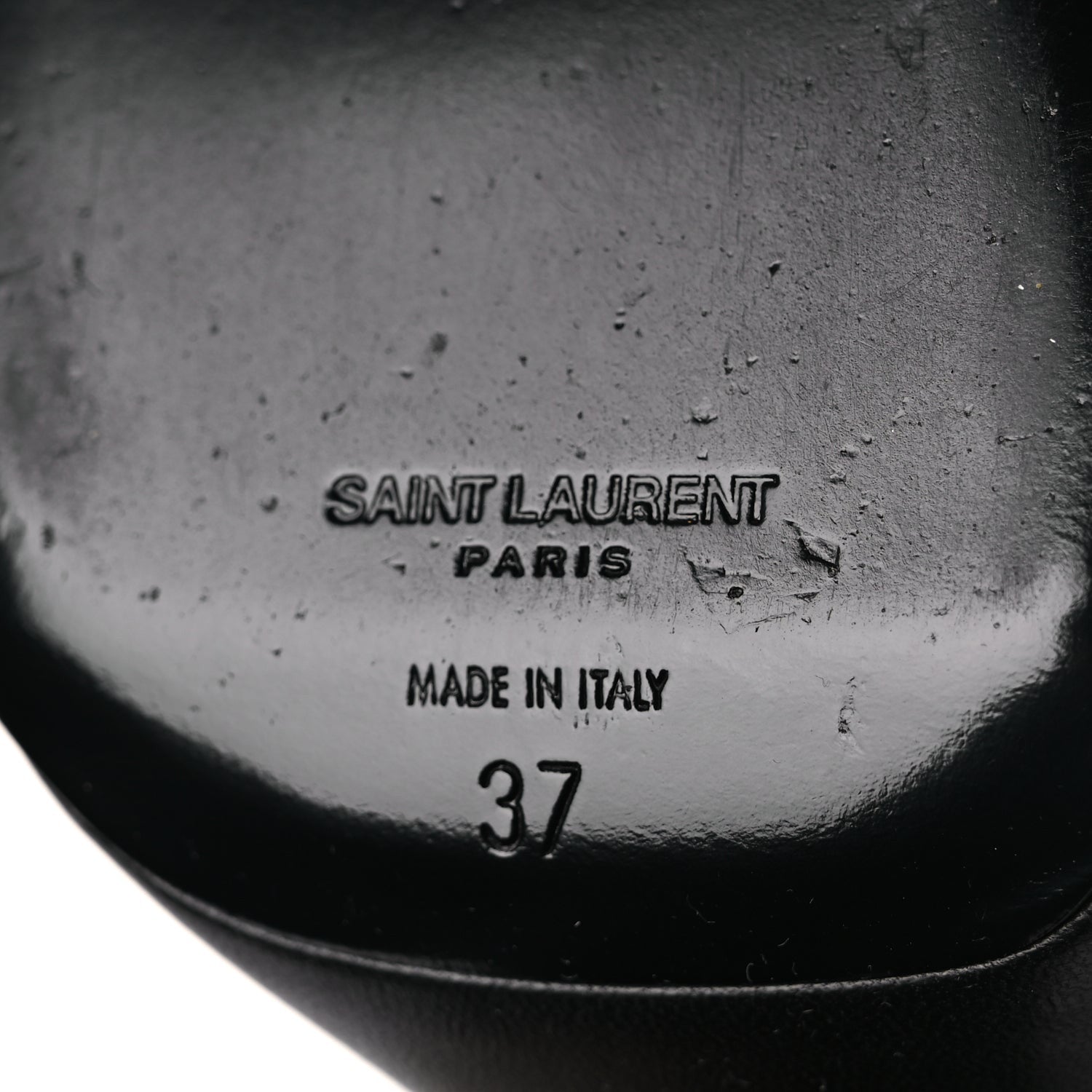 Saint Laurent Vendome Bianca 85 Platform Sandals 37 Black 5 of 8