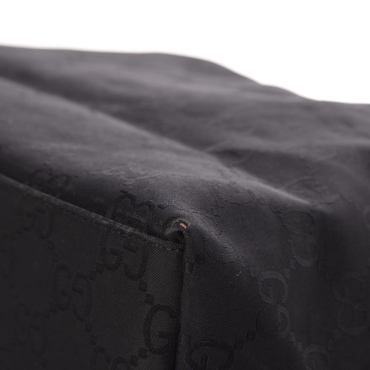 Nylon Monogram Hobo Black