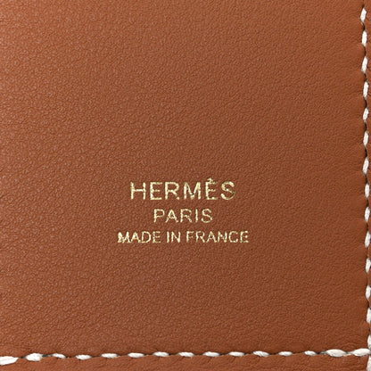 Hermes Swift Epsom Pocket Kelly Shoulder Strap Gold 4 of 4