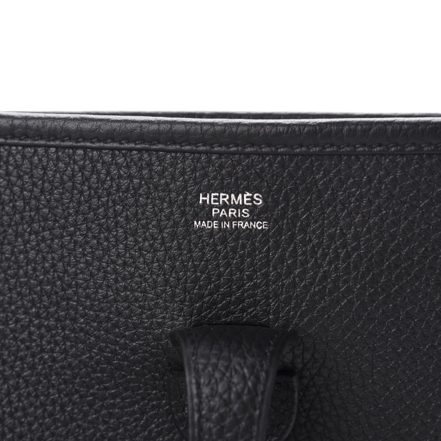 Taurillon Clemence Amazone Evelyne III PM Black White