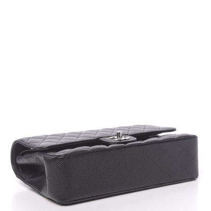 Chanel Caviar Quilted Medium Double Flap Black 4 of 13