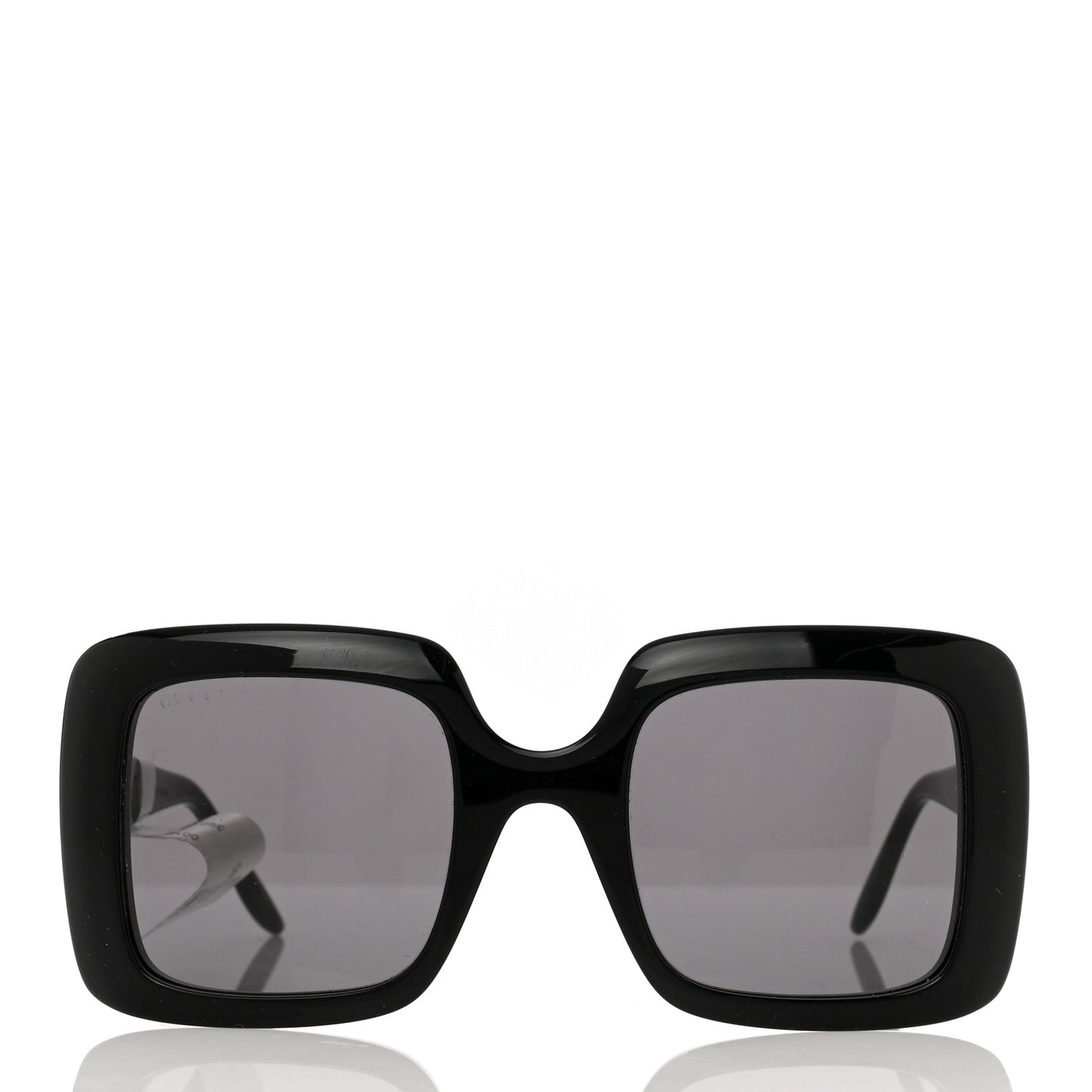 Acetate Square Frame Sunglasses GG0053S Black