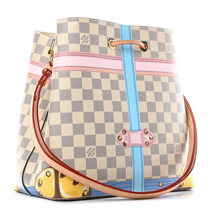 Louis Vuitton Damier Azur Summer Trunks Neonoe 2 of 7