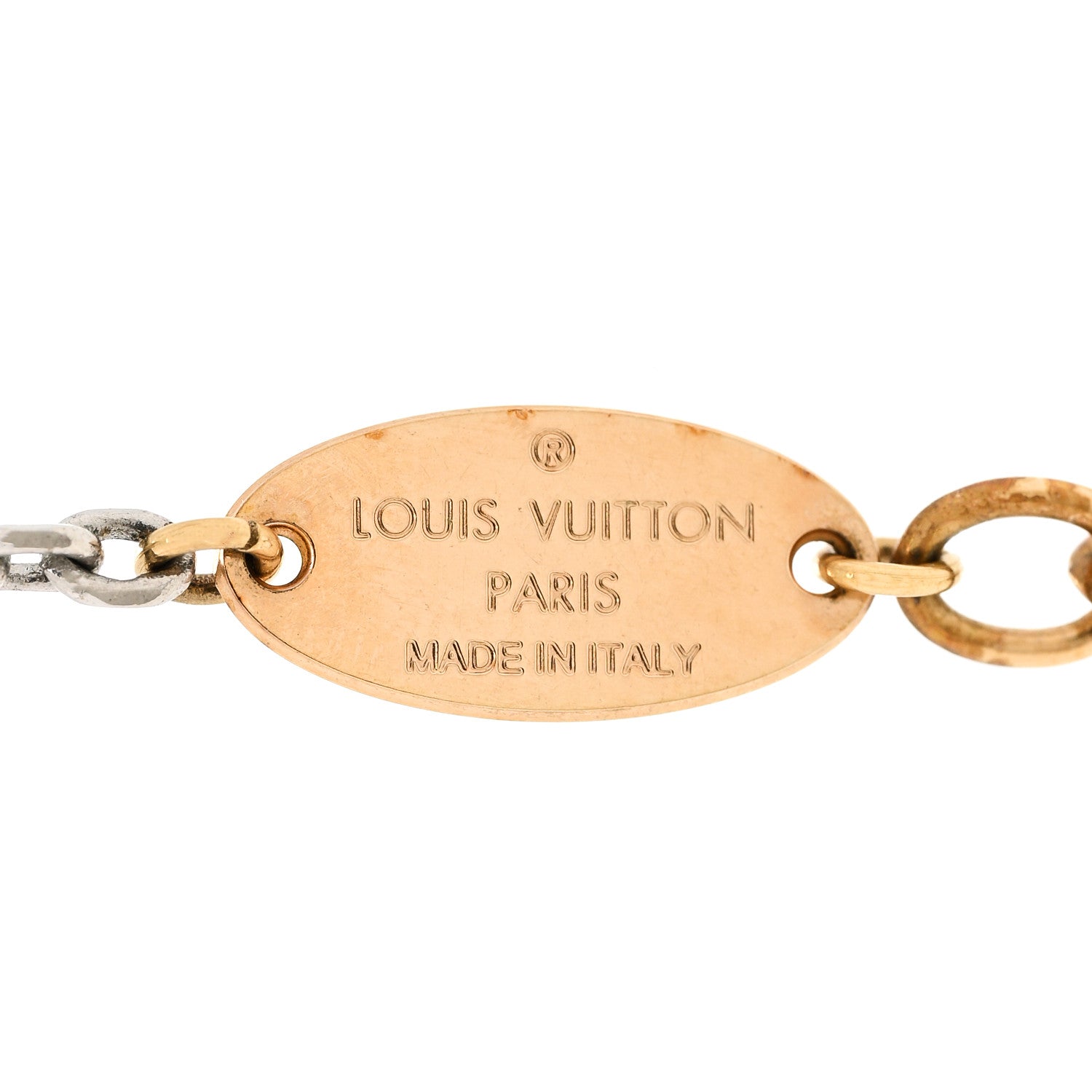 Louis Vuitton Logomania Earrings Gold 4 of 5