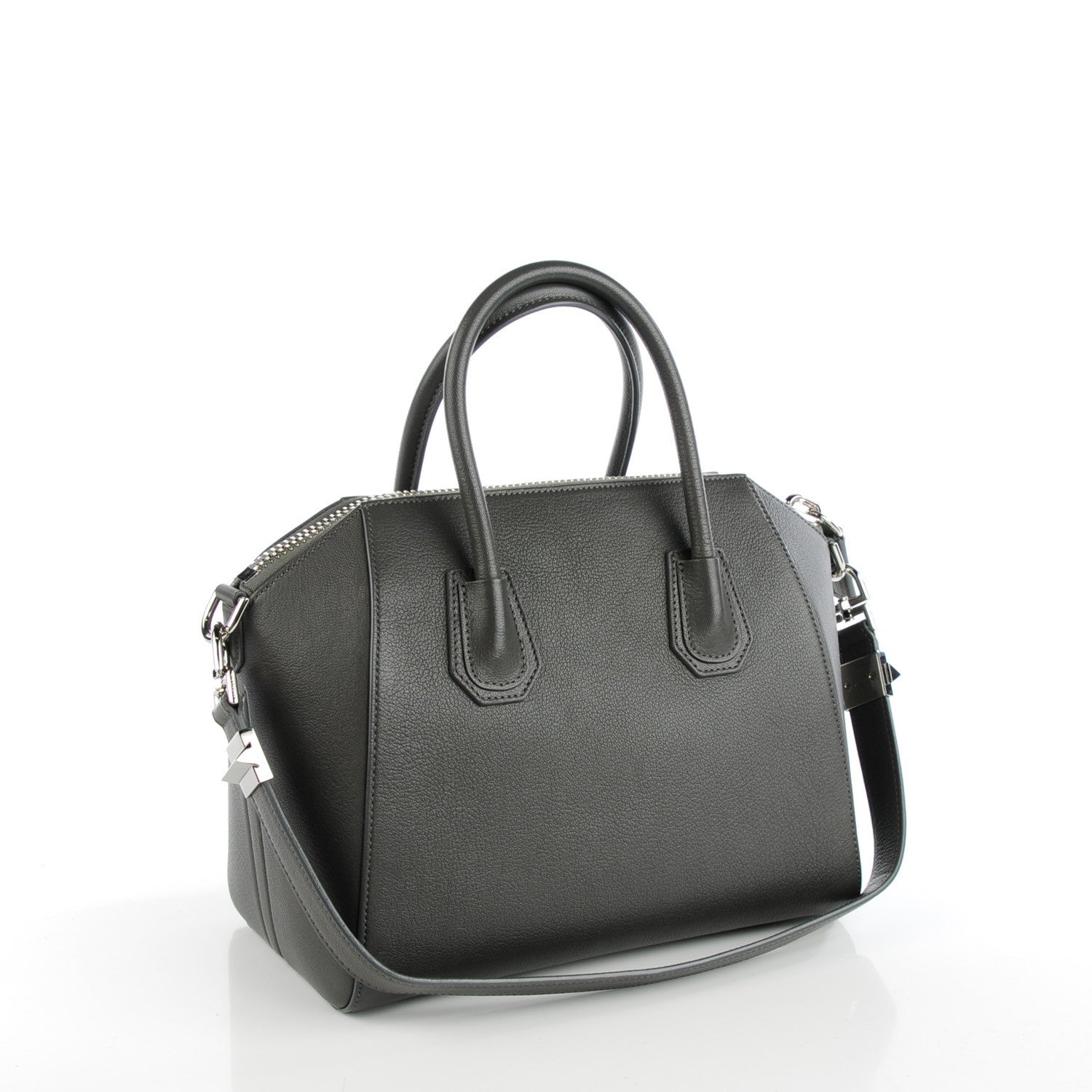 Givenchy Sugar Goatskin Small Antigona Dark Grey 2 of 7