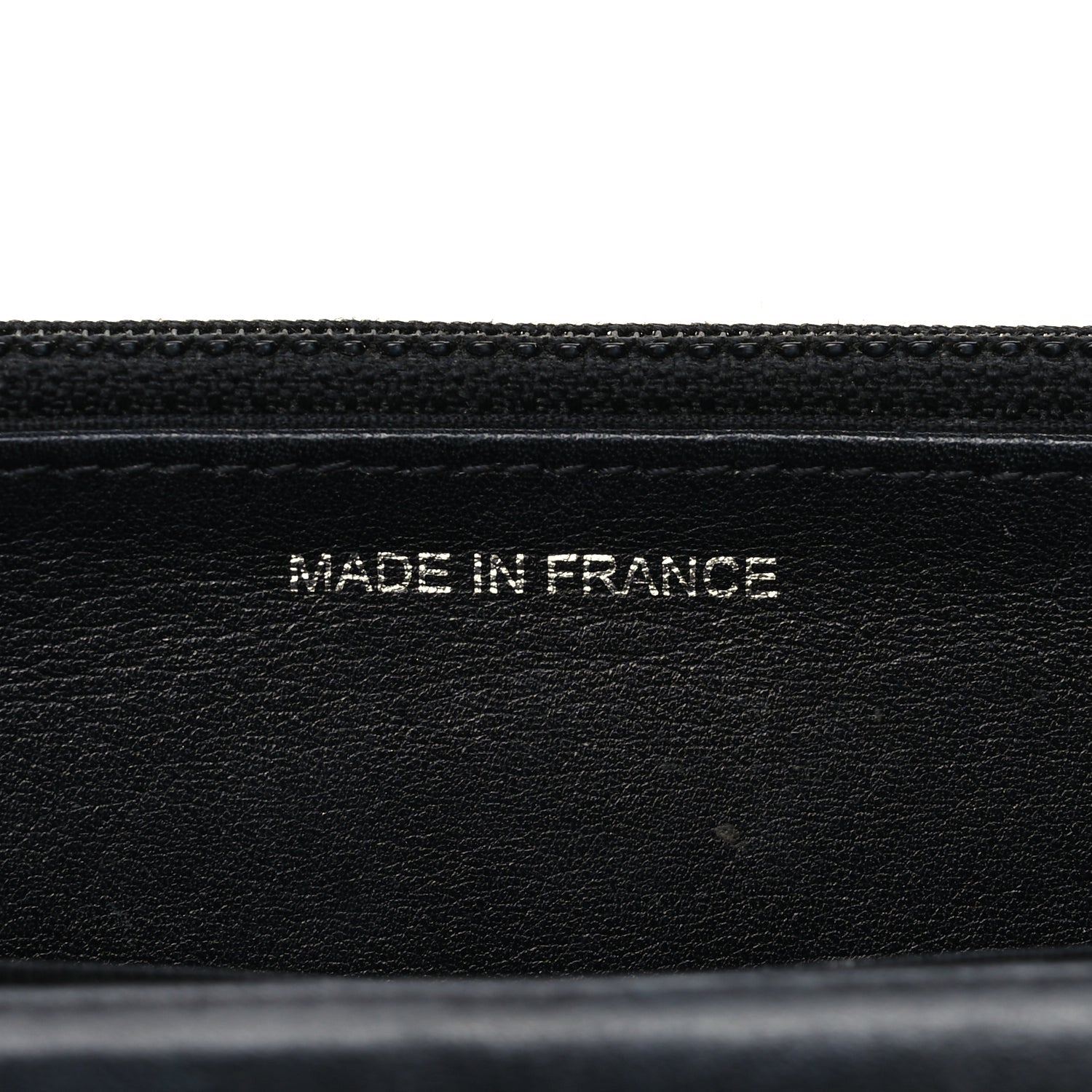 Chanel Caviar Timeless CC Wallet On Chain WOC Black 6 of 11