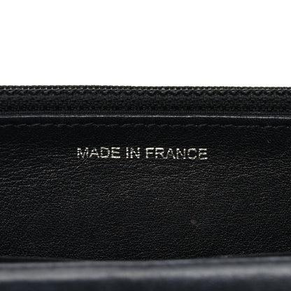 Chanel Caviar Timeless CC Wallet On Chain WOC Black 6 of 11