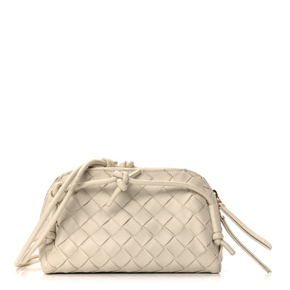 Bottega Veneta Nappa Intrecciato Concert Pouch Sea Salt 1 of 9